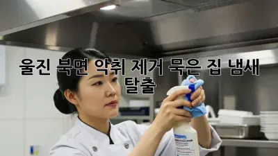 울진 북면 악취 제거, 묵은 집 냄새 탈출! 🏡✨